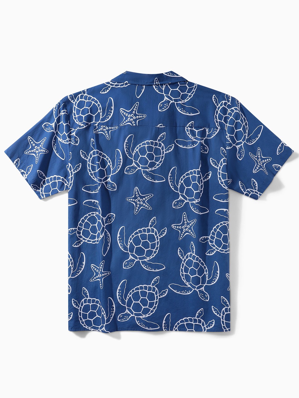 Hardaddy® Cotton Sea Turtle Chest Pocket Aloha Shirt