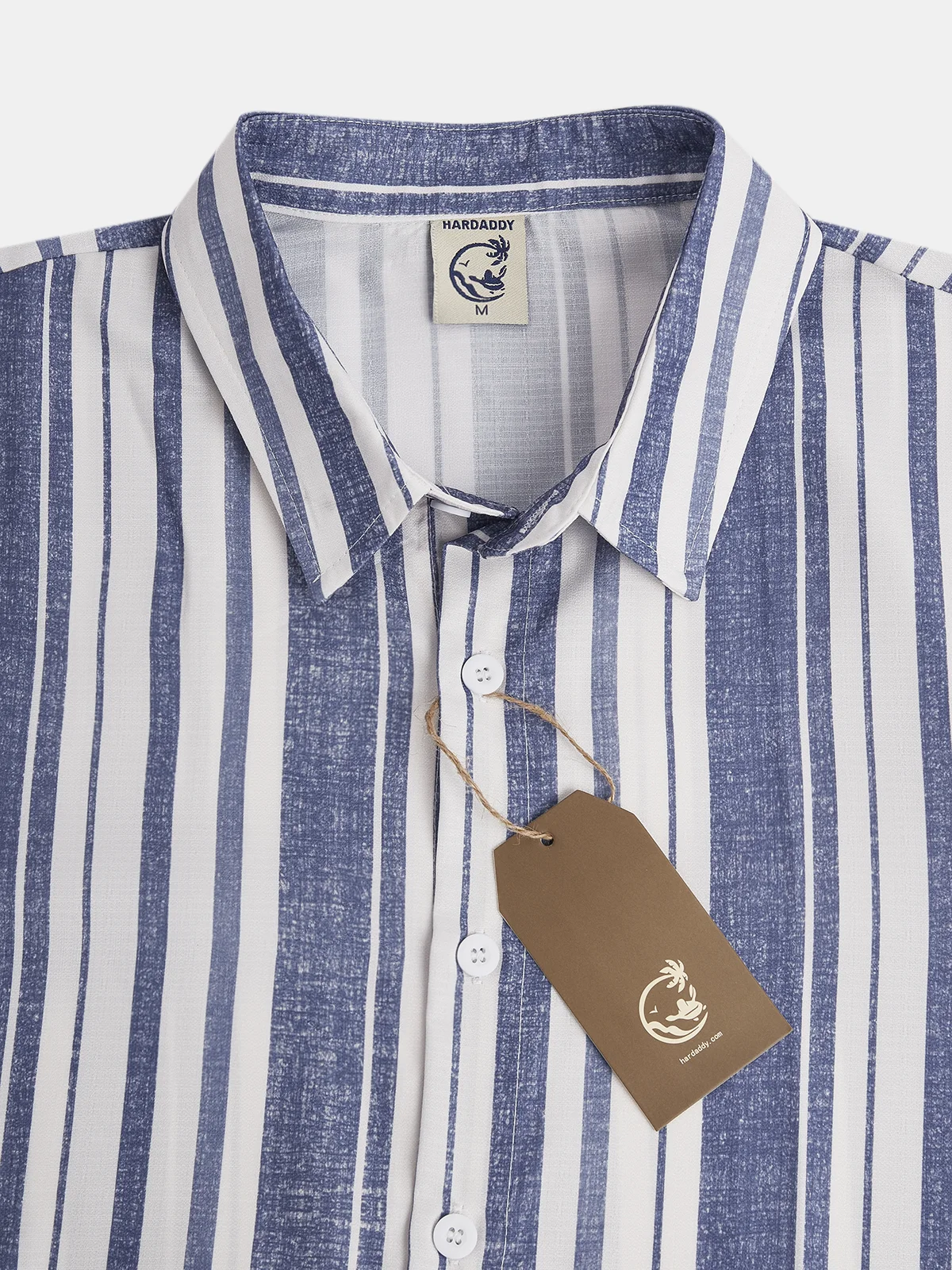 Striped Short Sleeve Casual Shirt