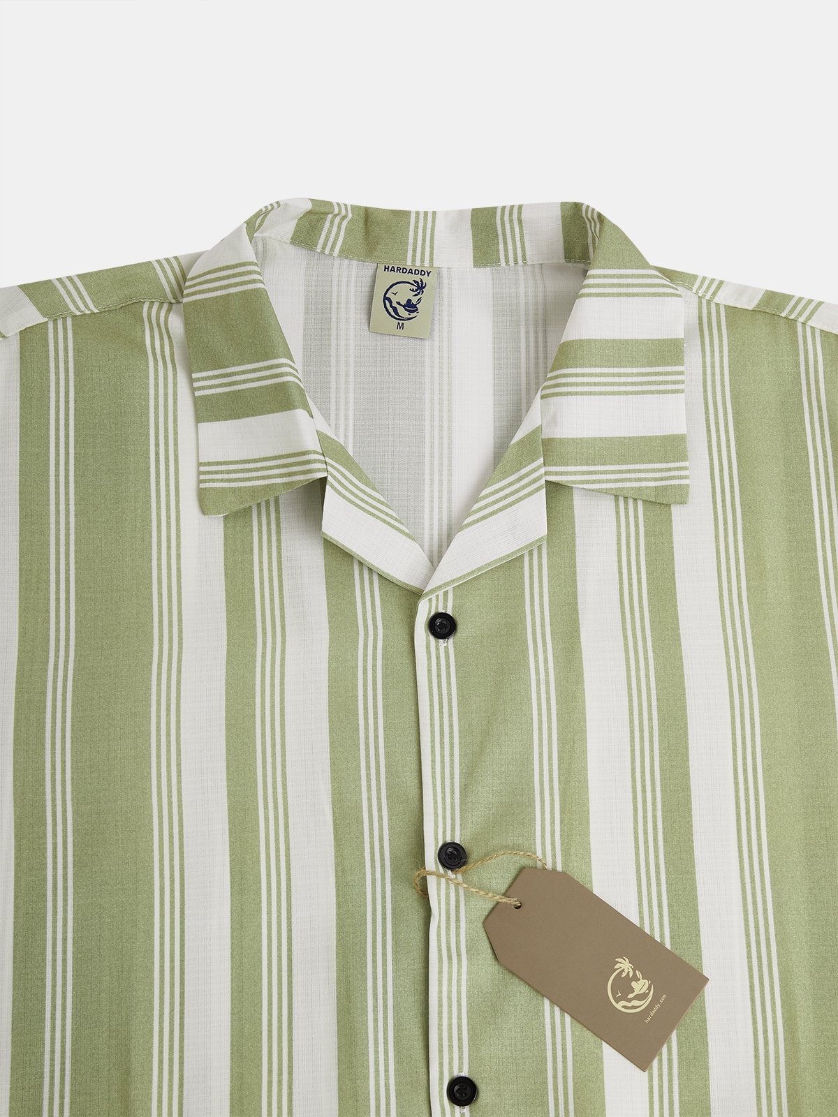 Striped Chest Pocket Short Sleeve Casual Shirt