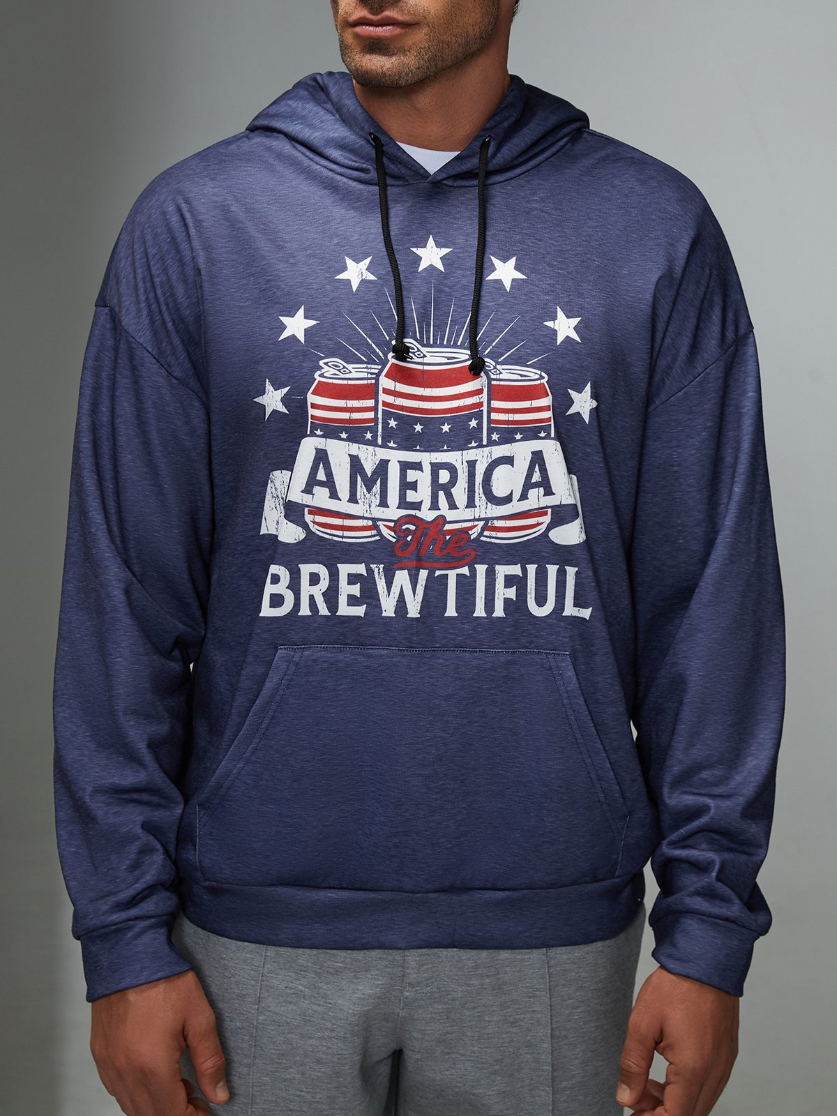 Hardaddy American Flag Hoodie Sweatshirt