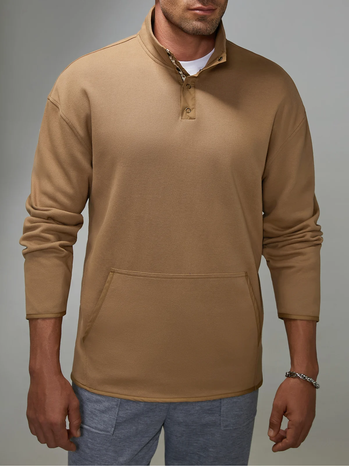 Hardaddy Stand Collar Sweatshirt