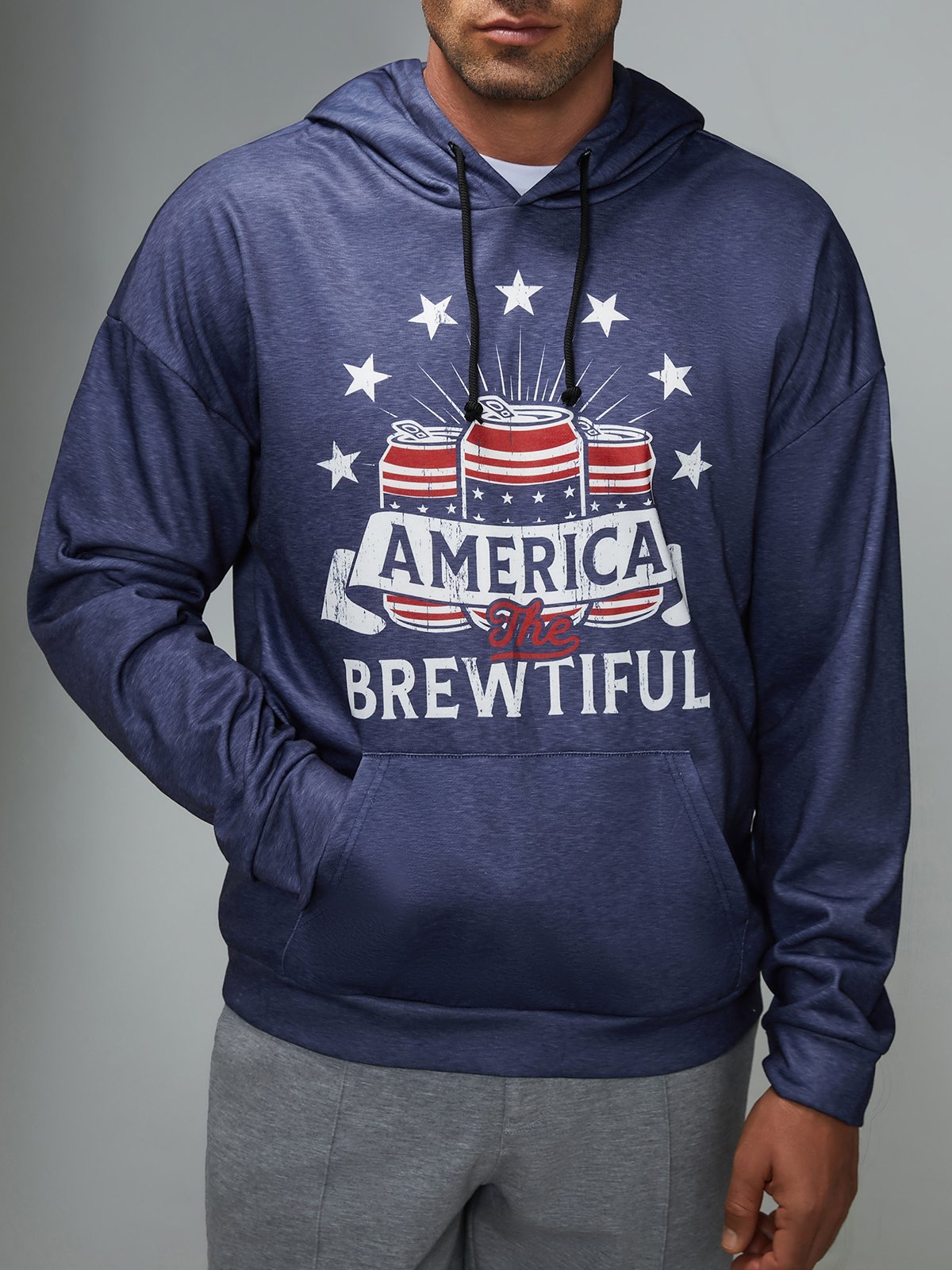 Hardaddy American Flag Hoodie Sweatshirt