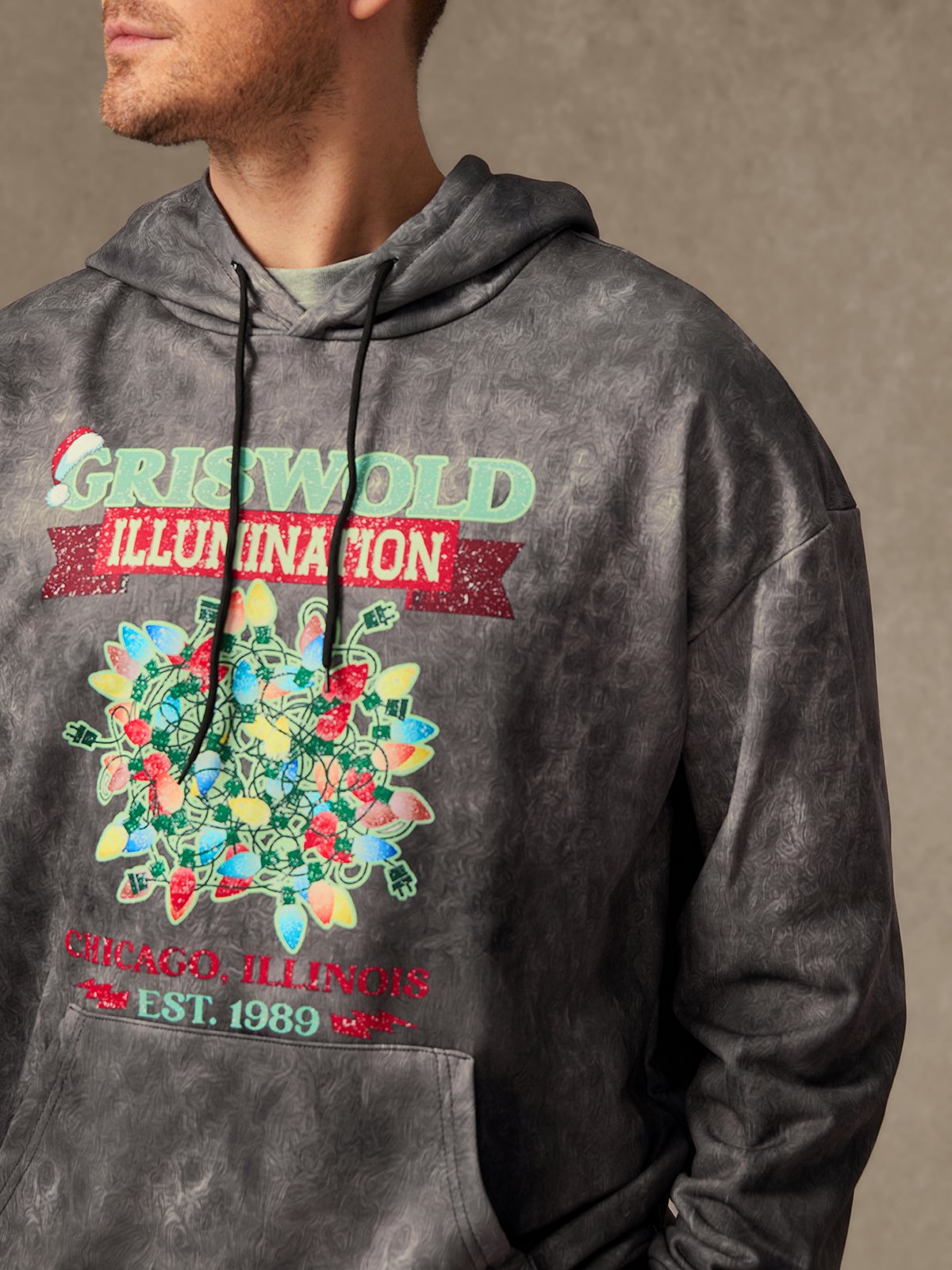 Christmas Light Bulb Hoodie Sweatshirt
