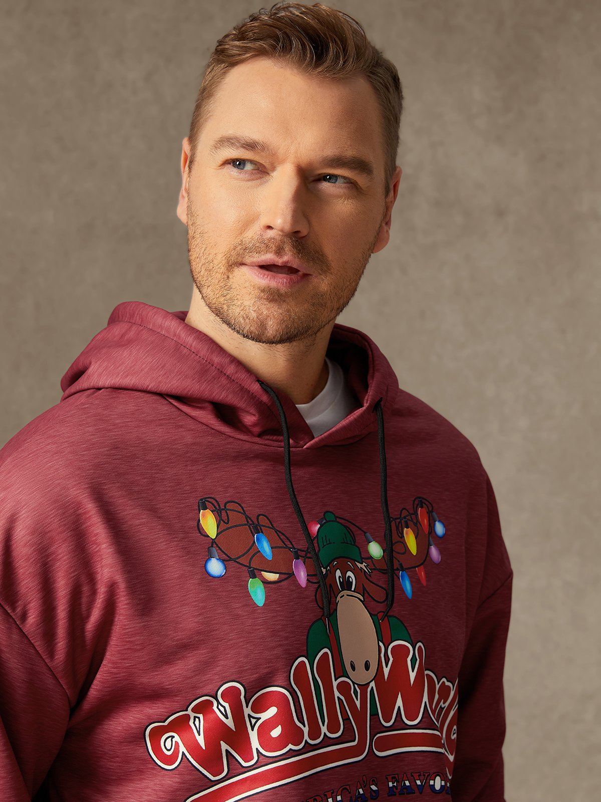 Christmas Reindeer Hoodie Sweatshirt