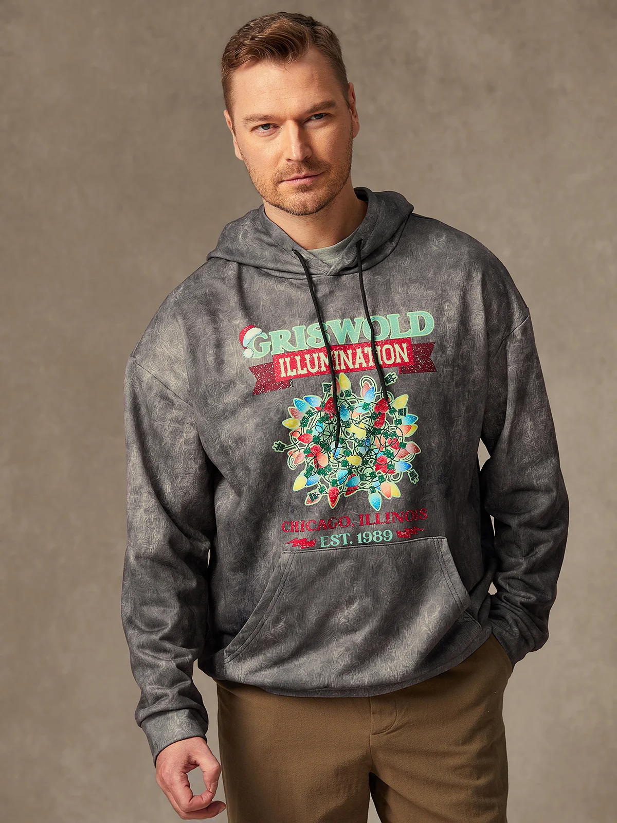 Christmas Light Bulb Hoodie Sweatshirt