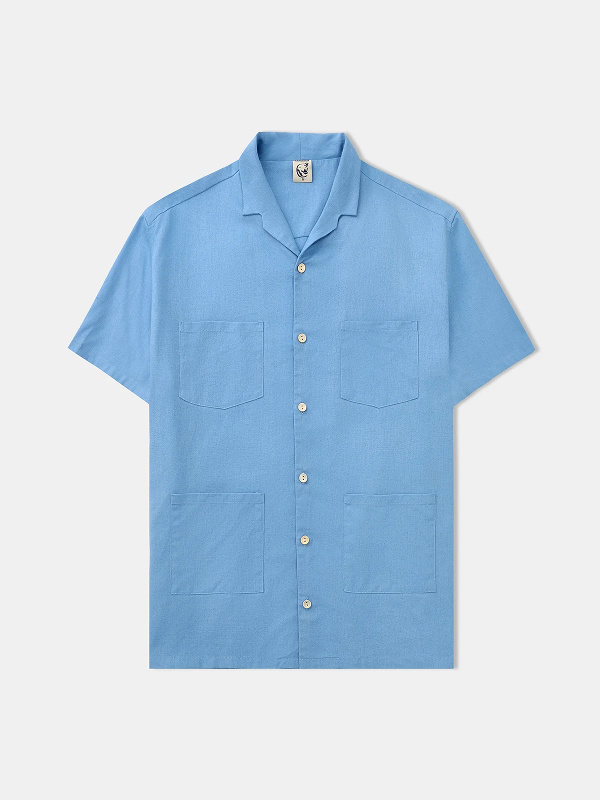 Hardaddy Cotton Four Pockets Short Sleeve Cigar Shirt