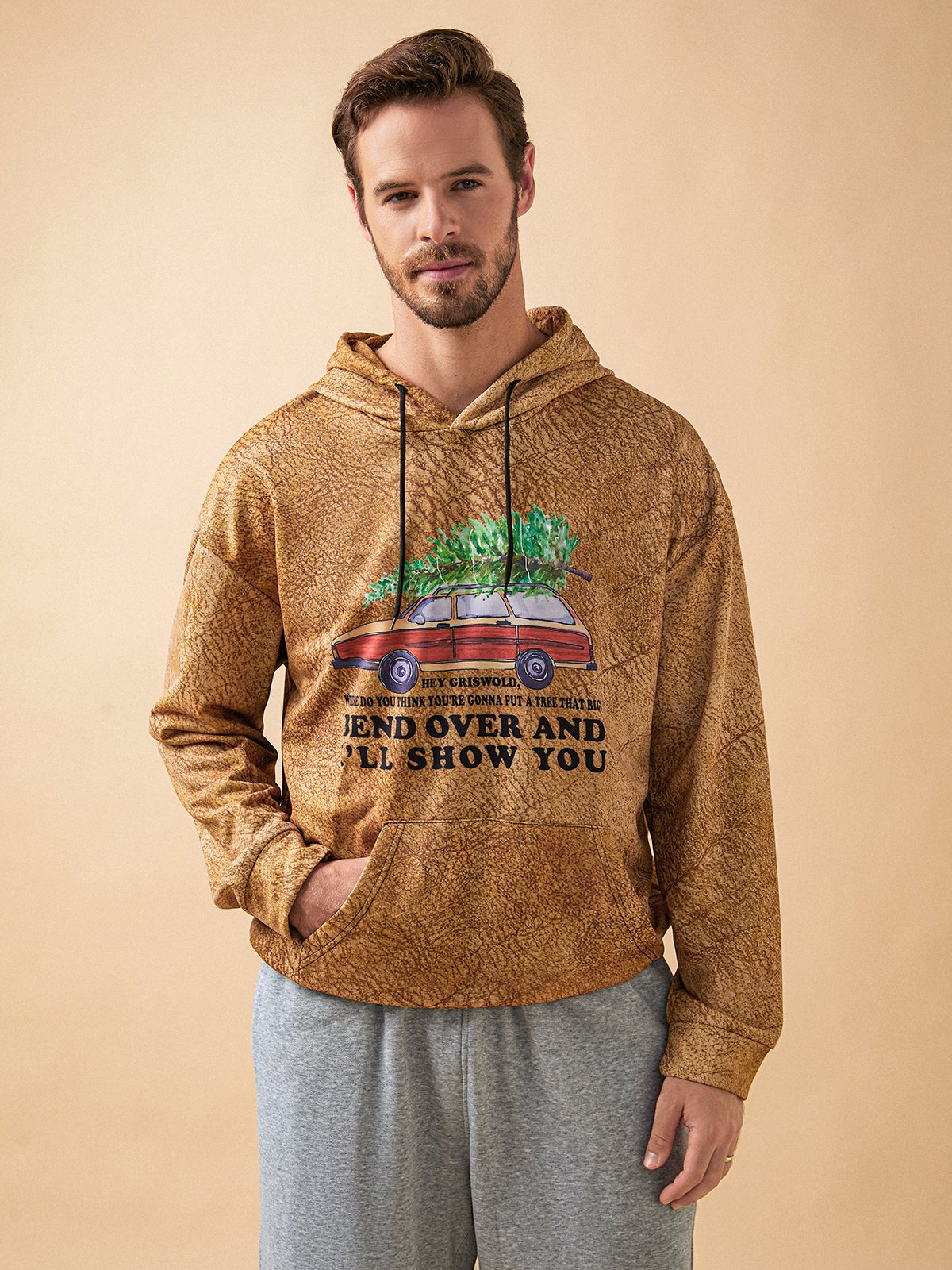 Christmas Tree Casual Hoodie