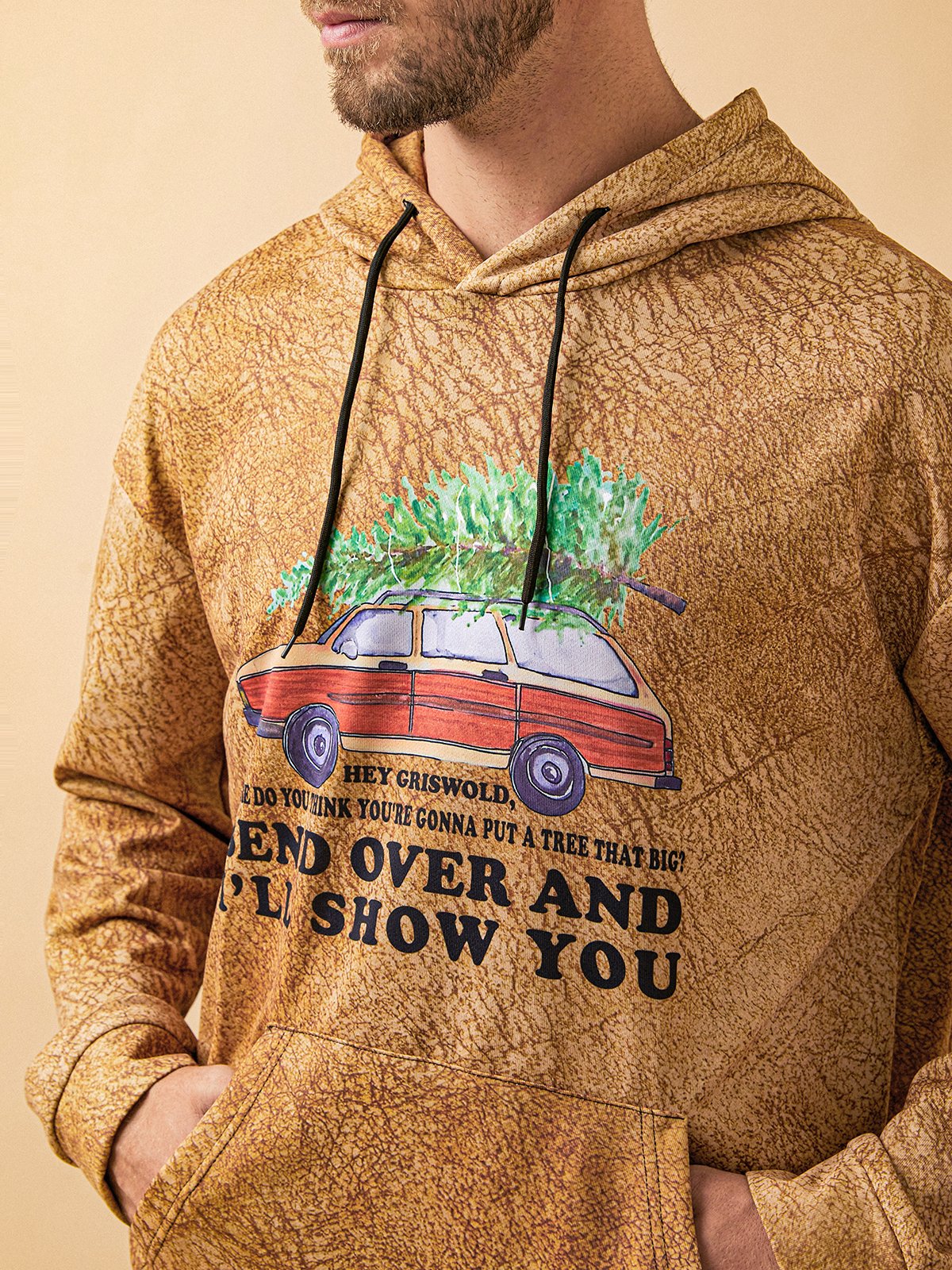 Christmas Tree Casual Hoodie