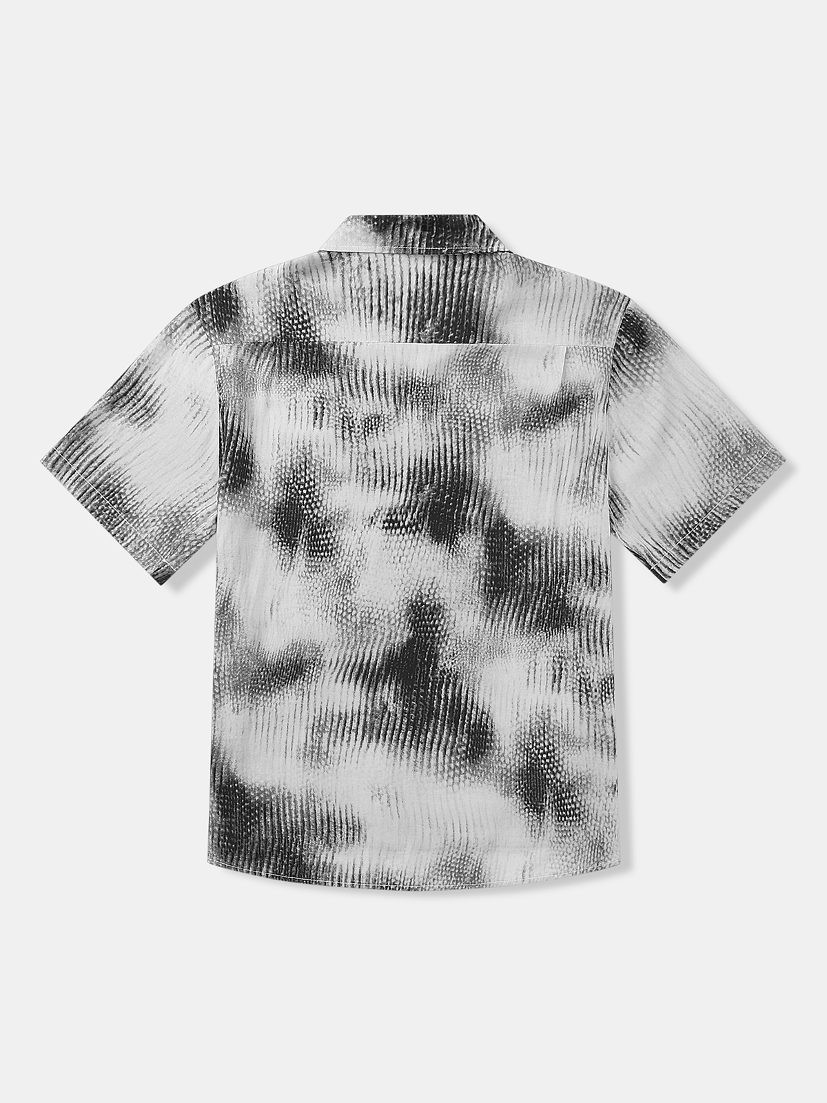 Hardaddy Abstract Pattern Casual Aloha Shirt