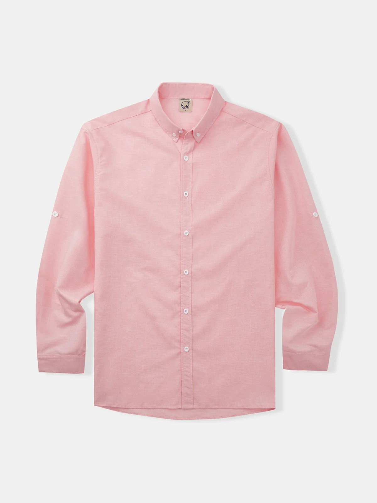 Hardaddy Plain Long Sleeve Casual Shirt