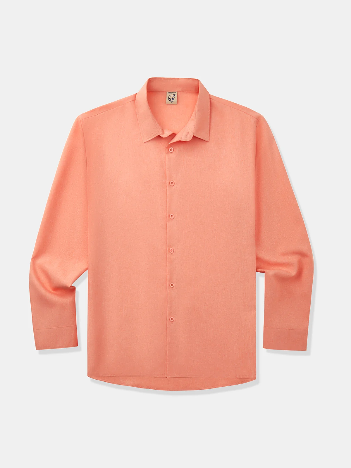 Hardaddy Plain Long Sleeve Casual Shirt