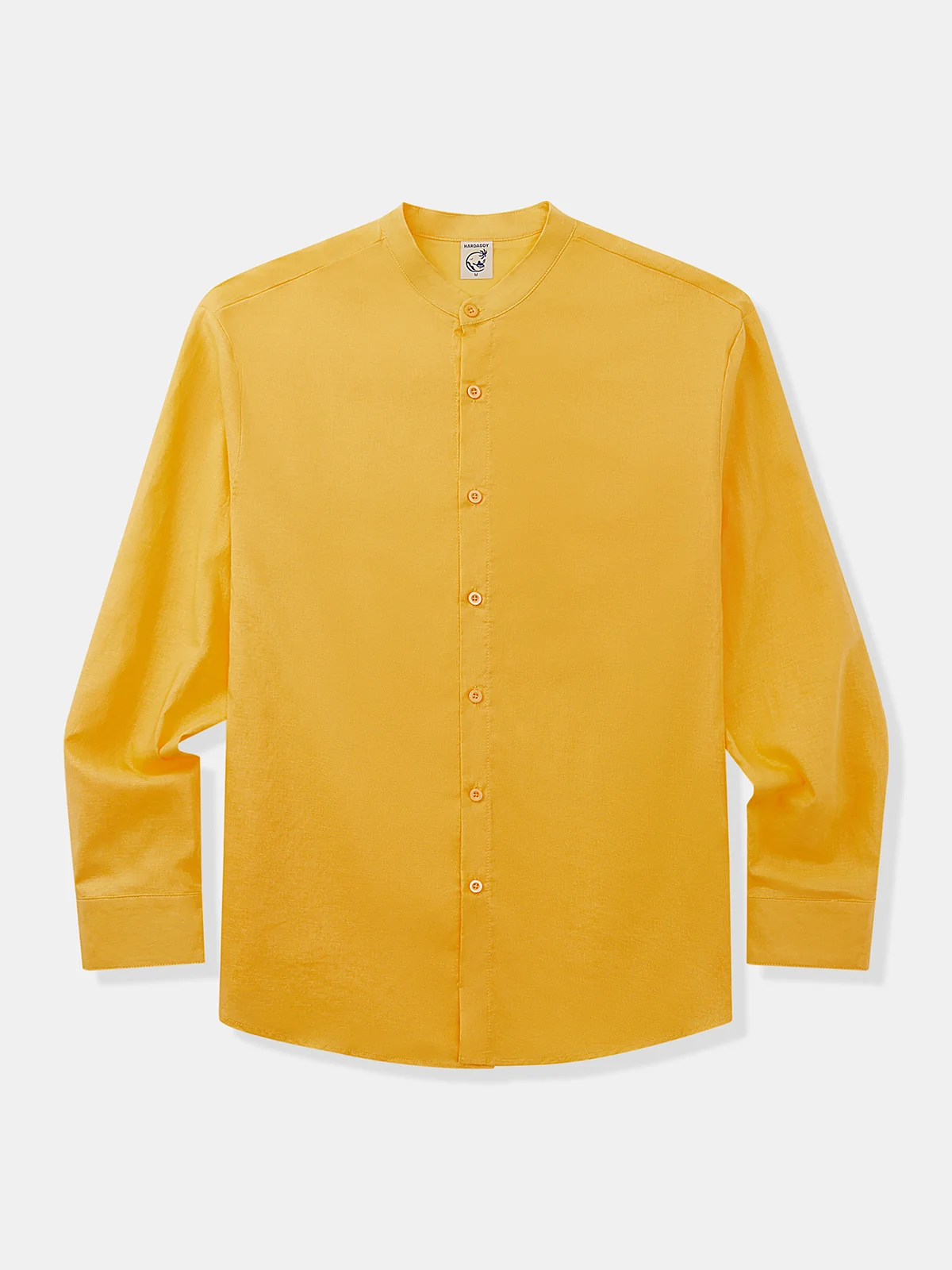 Cotton Plain Long Sleeve Casual Shirt