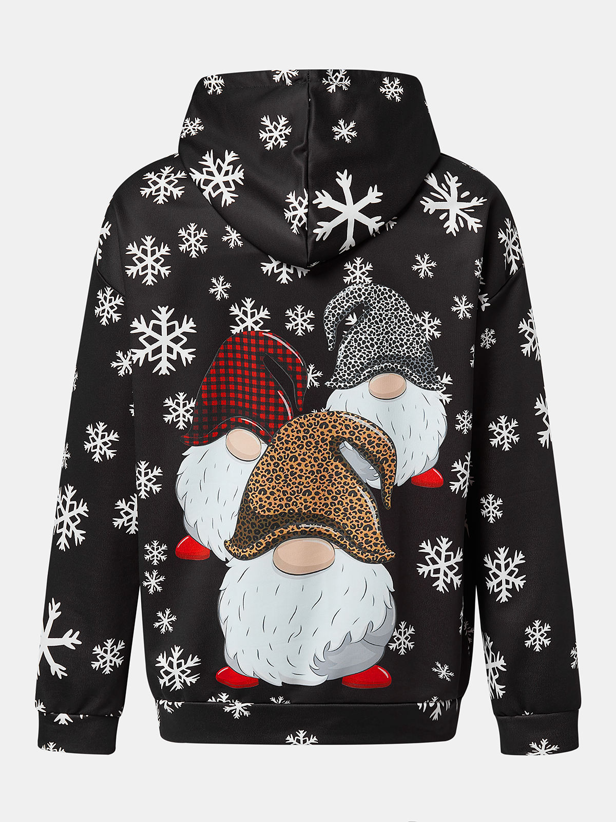 Christmas Santa Gnomes Casual Hoodie