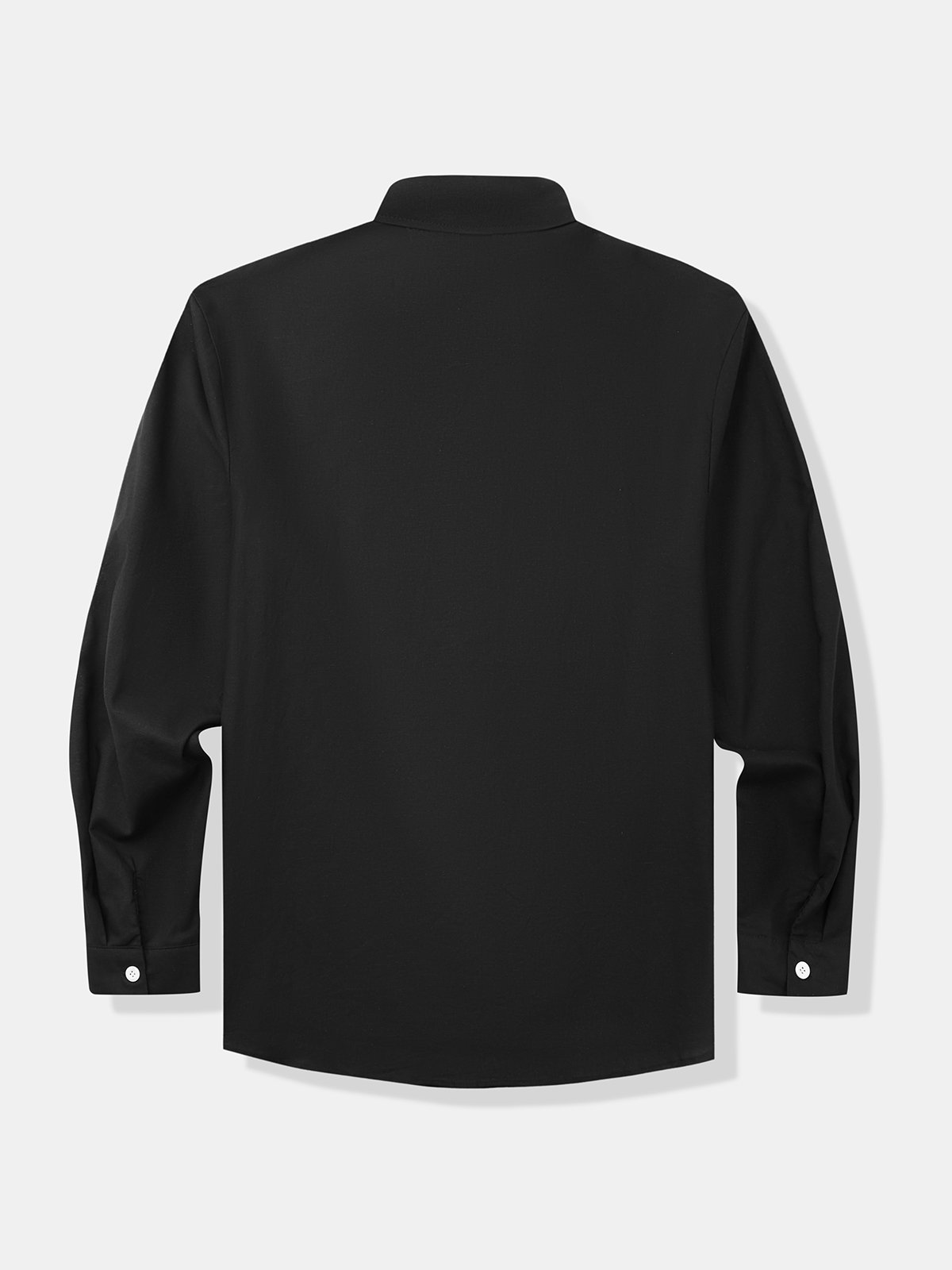 Hardaddy Cotton Sailfish Print Long Sleeve Casual Shirt