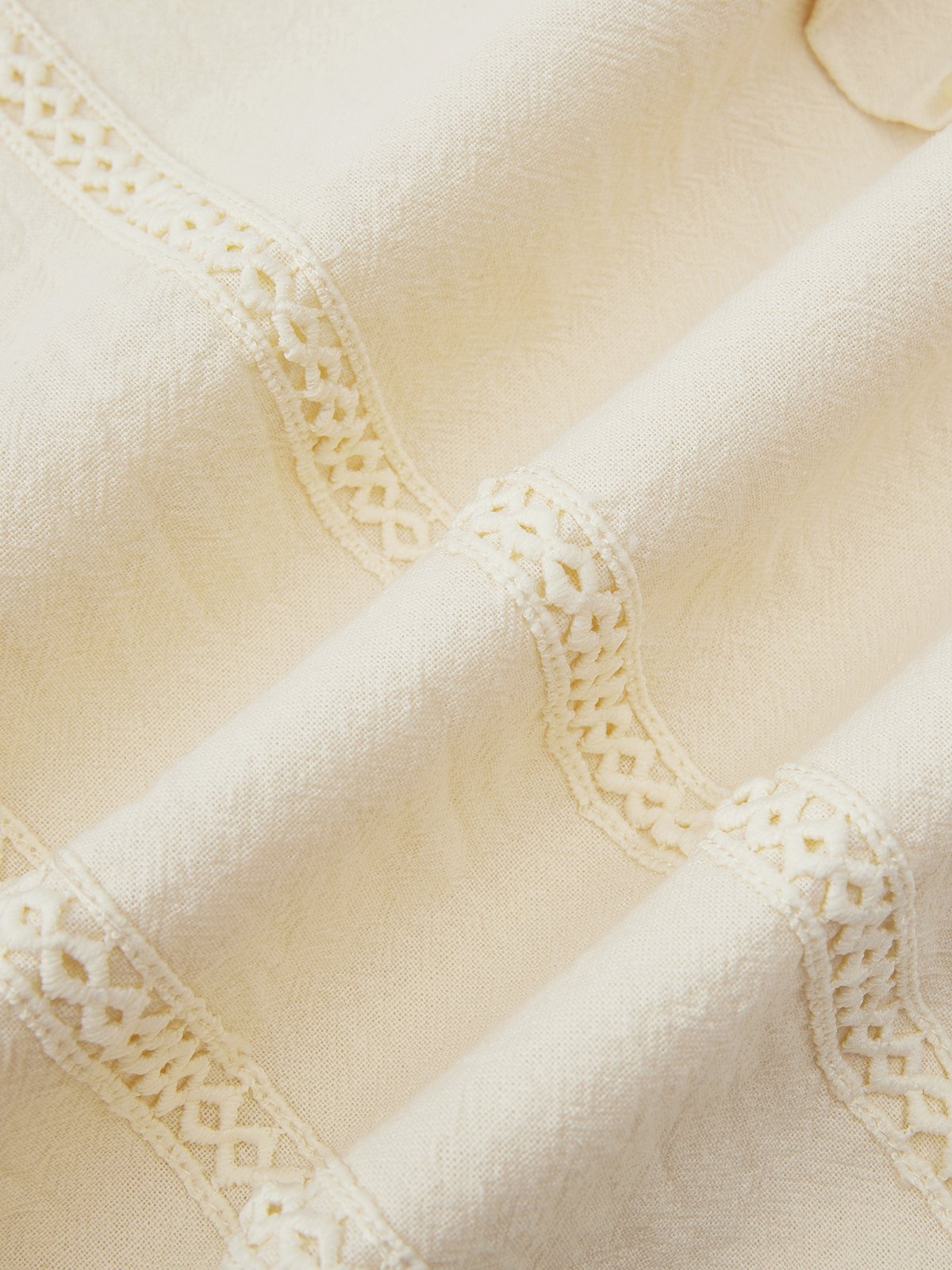 Hardaddy Cotton Plain Long Sleeve Casual  Guayabera Shirt