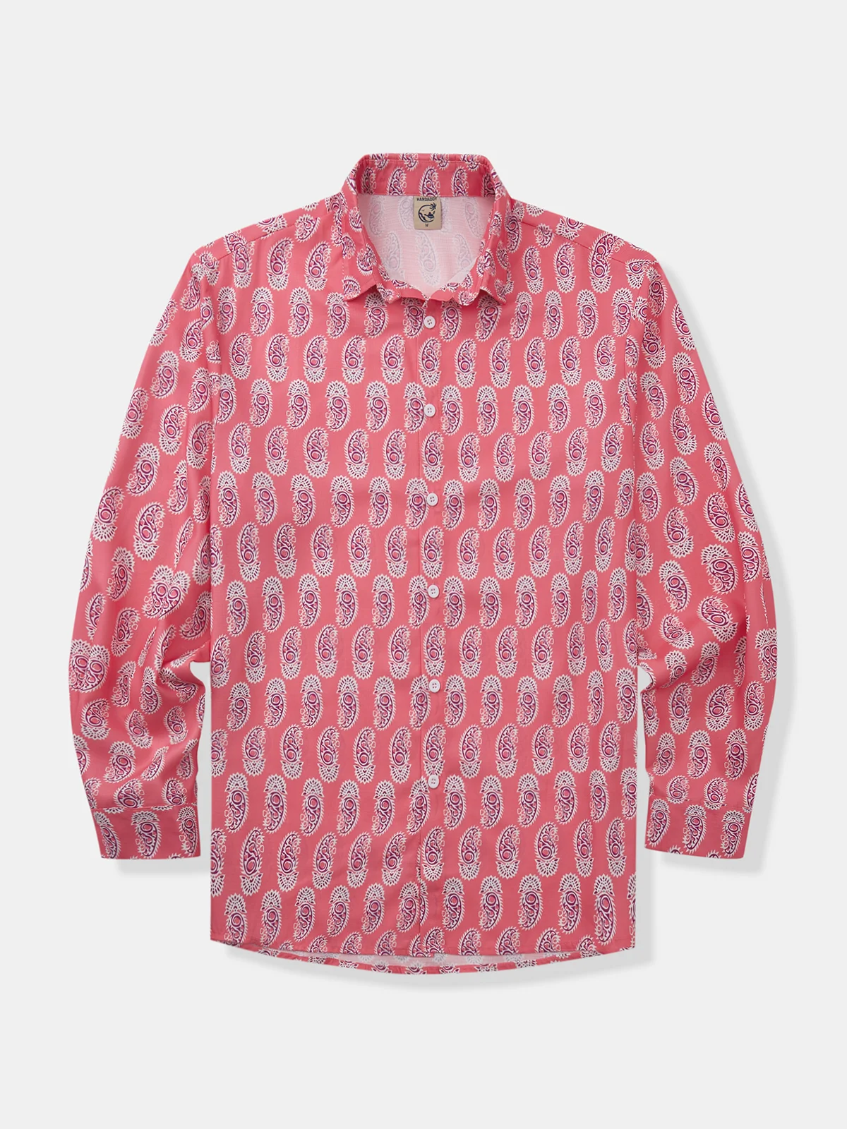 Paisley Print Long Sleeve Casual Shirt