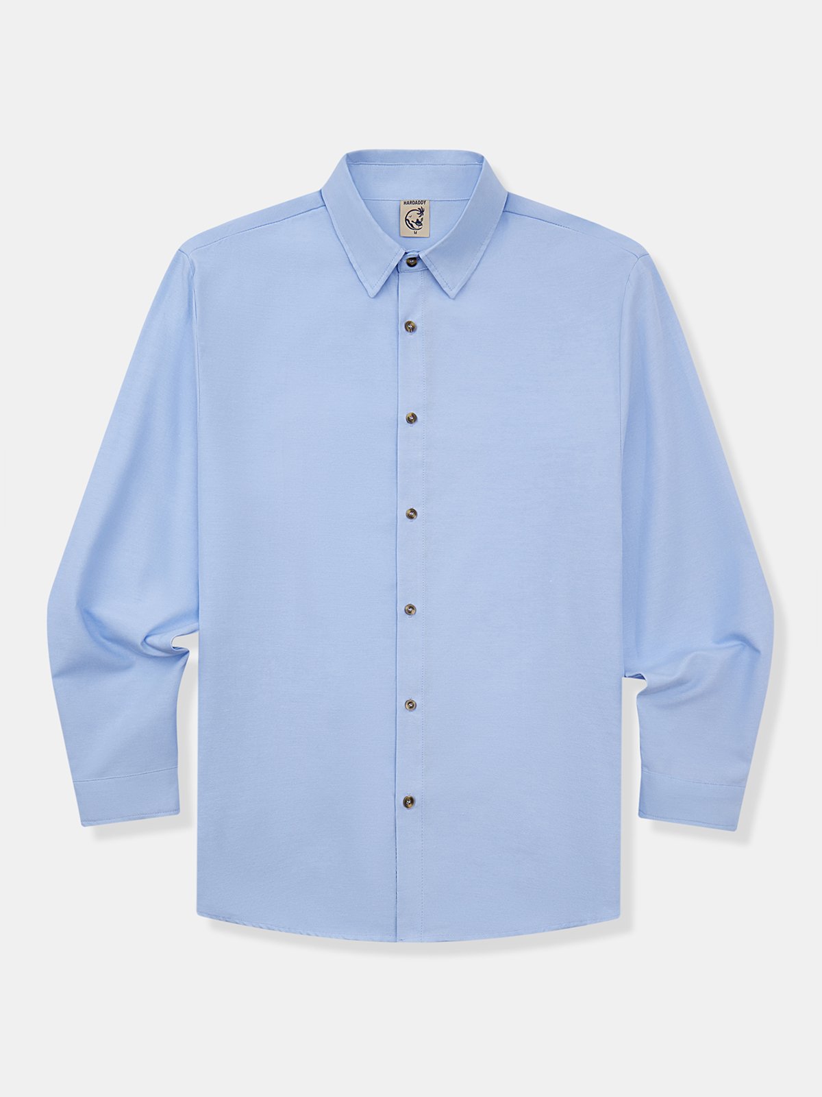 Hardaddy® Cotton Plain Paneled Long Sleeve Shirt