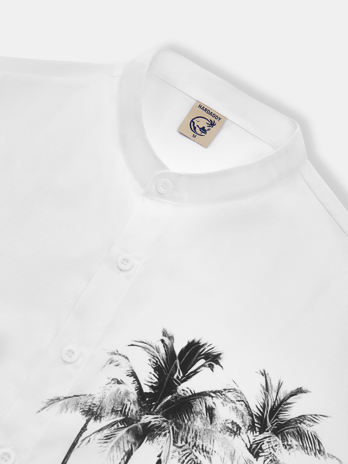 Hardaddy Coconut Tree Long Sleeve Resort Shirt