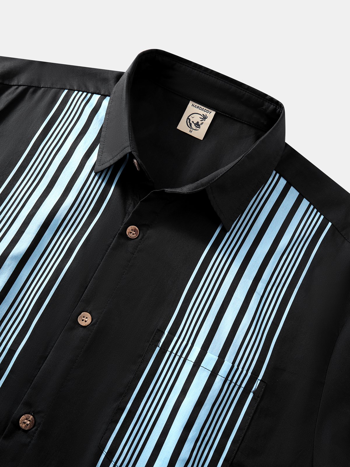 Hardaddy® Cotton Striped Bowling Shirt