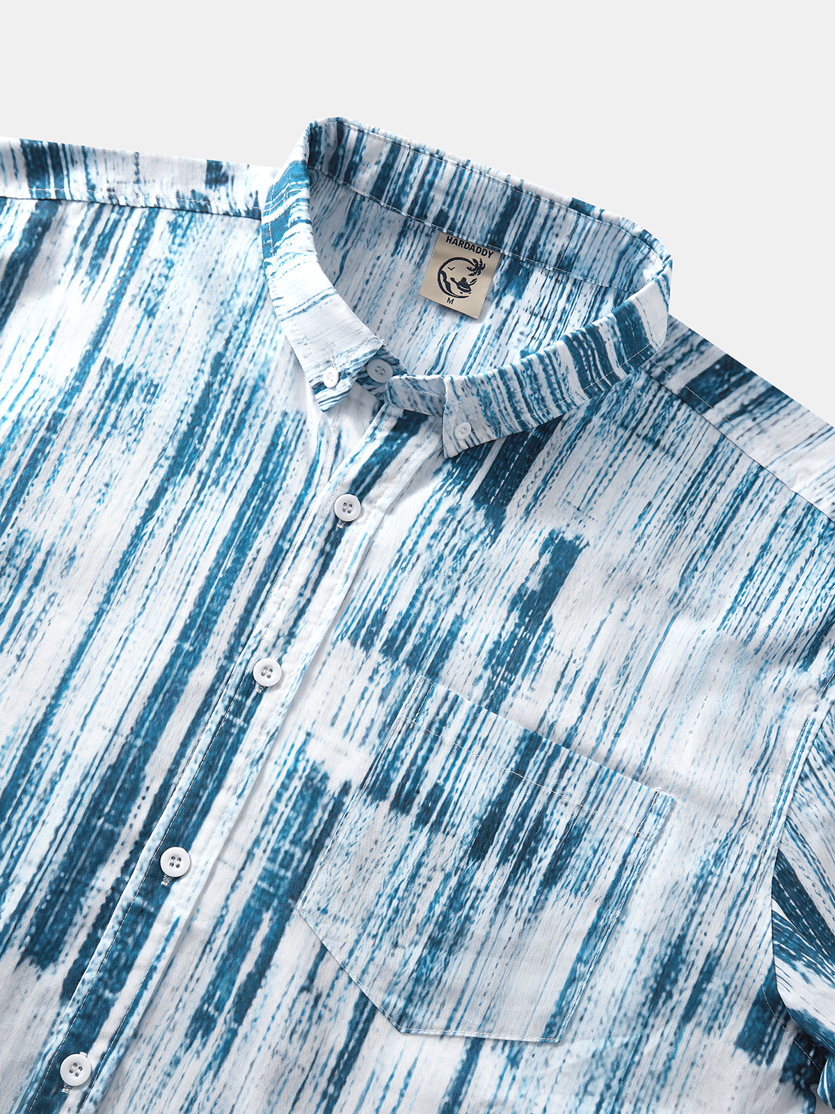 Hardaddy® Cotton Abstract Print Oxford Shirt