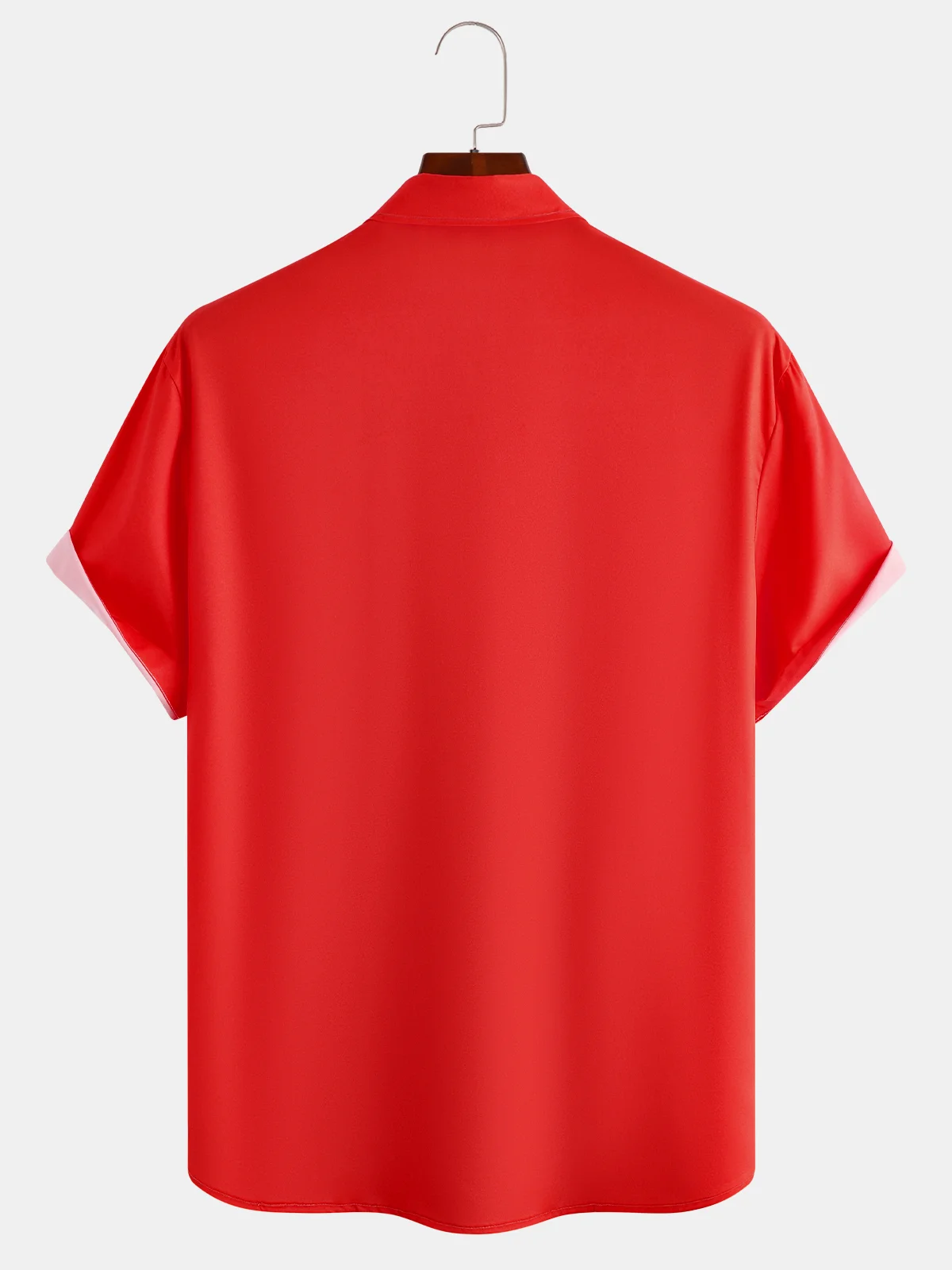 Christmas Chest Pocket Short Sleeve  Shirt