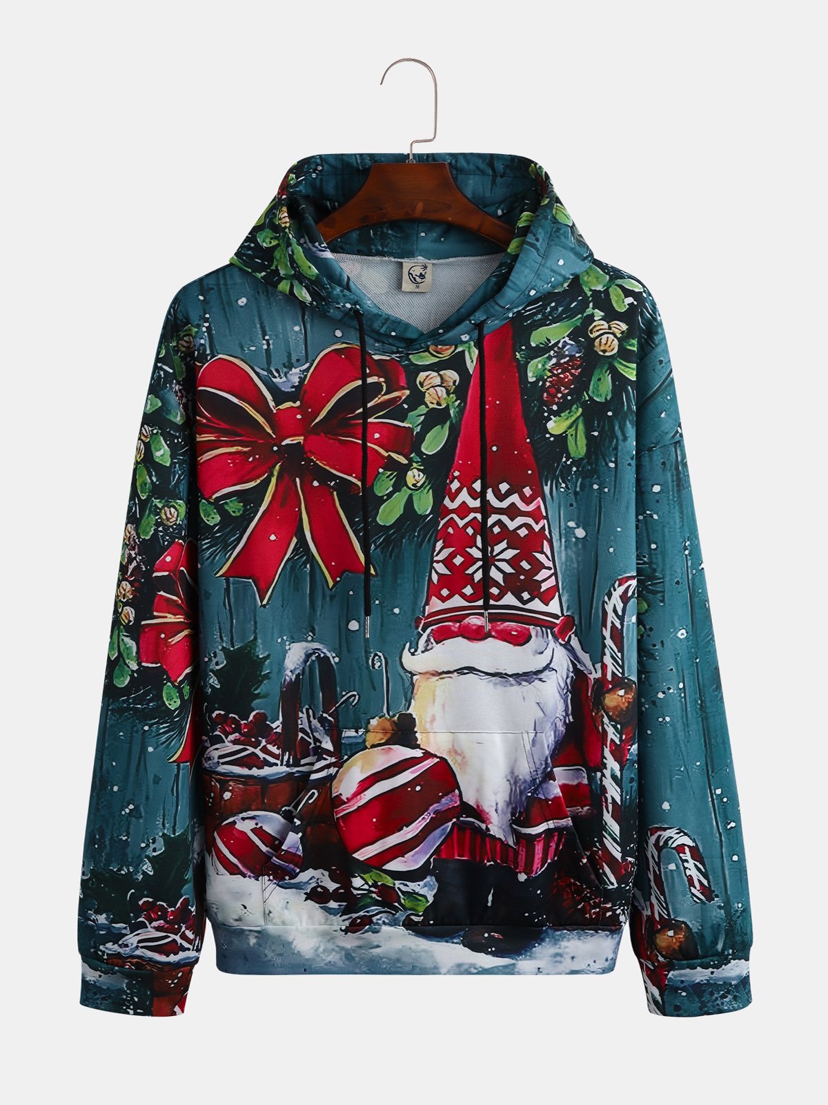 Gnome Santa Hoodie Sweatshirt
