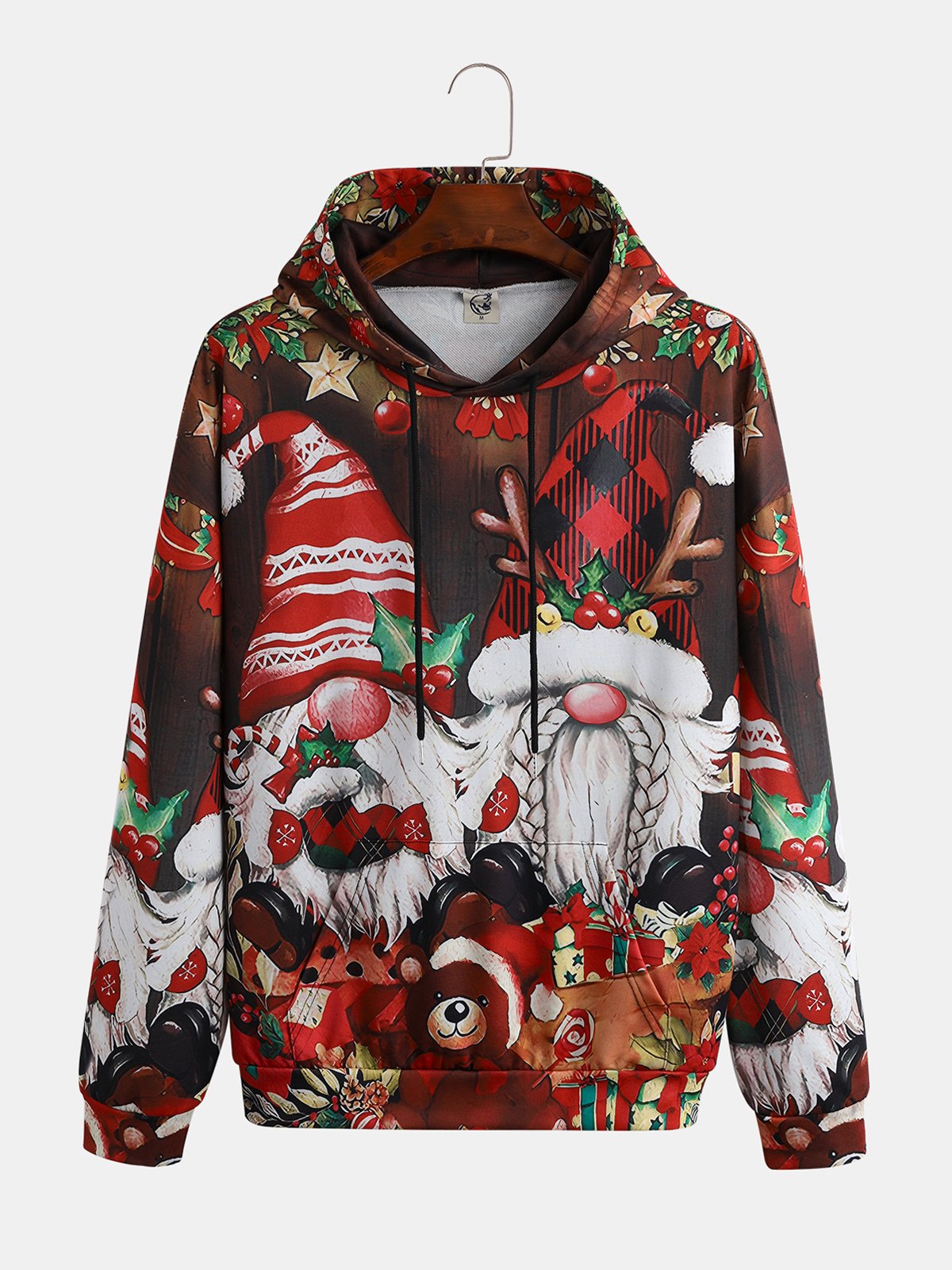 Gnome Santa Hoodie Sweatshirt