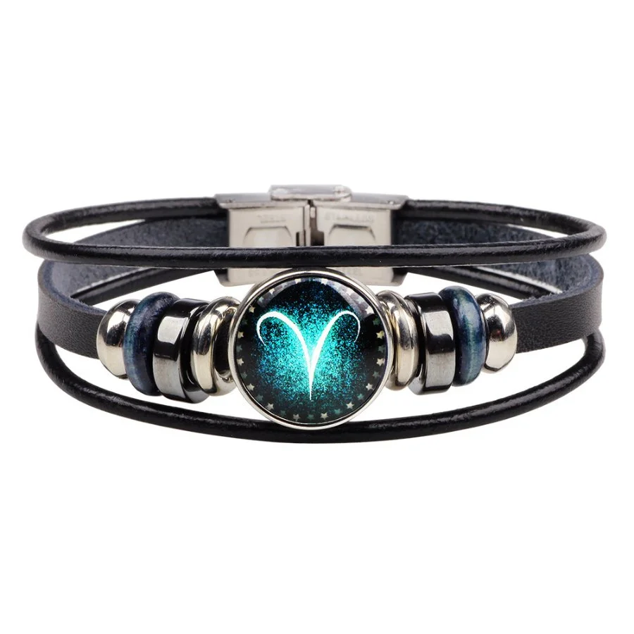 Multi-Layered Twelve Constellation Bracelet