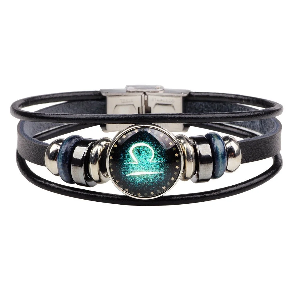 Multi-Layered Twelve Constellation Bracelet