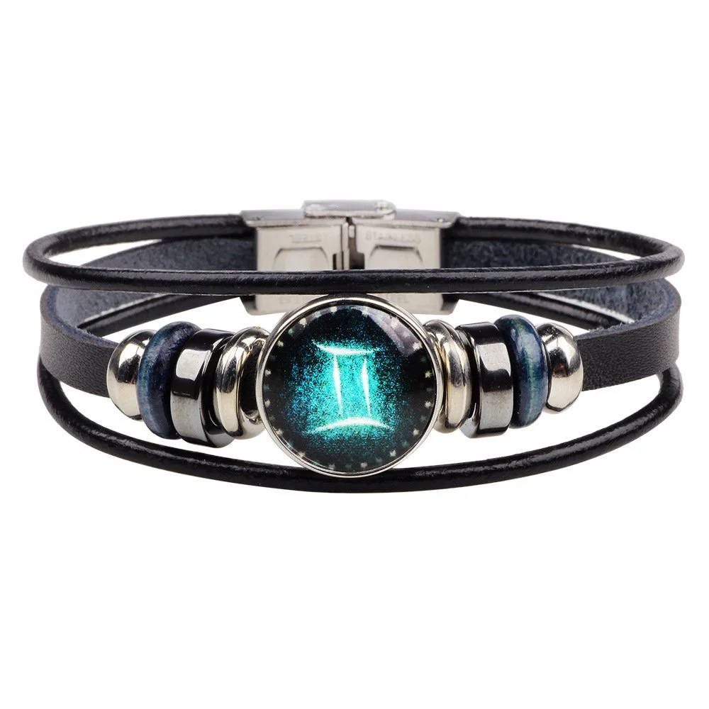 Multi-Layered Twelve Constellation Bracelet