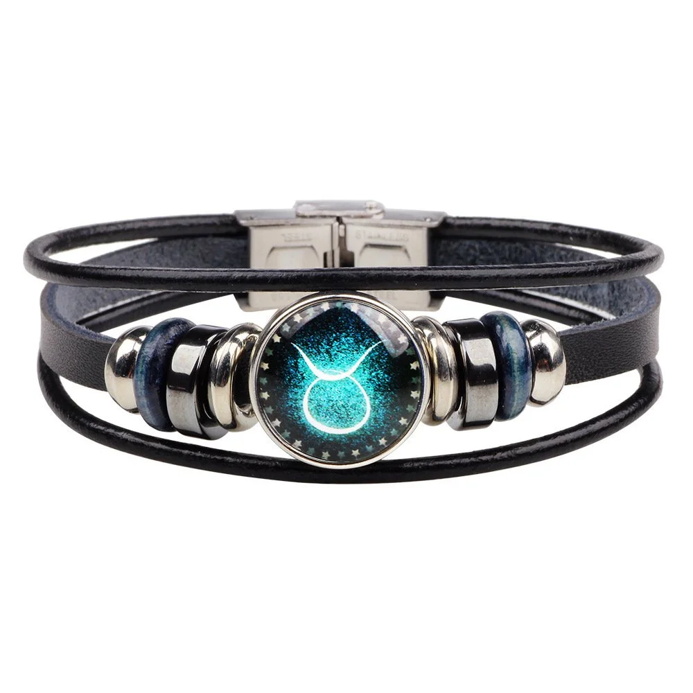 Multi-Layered Twelve Constellation Bracelet