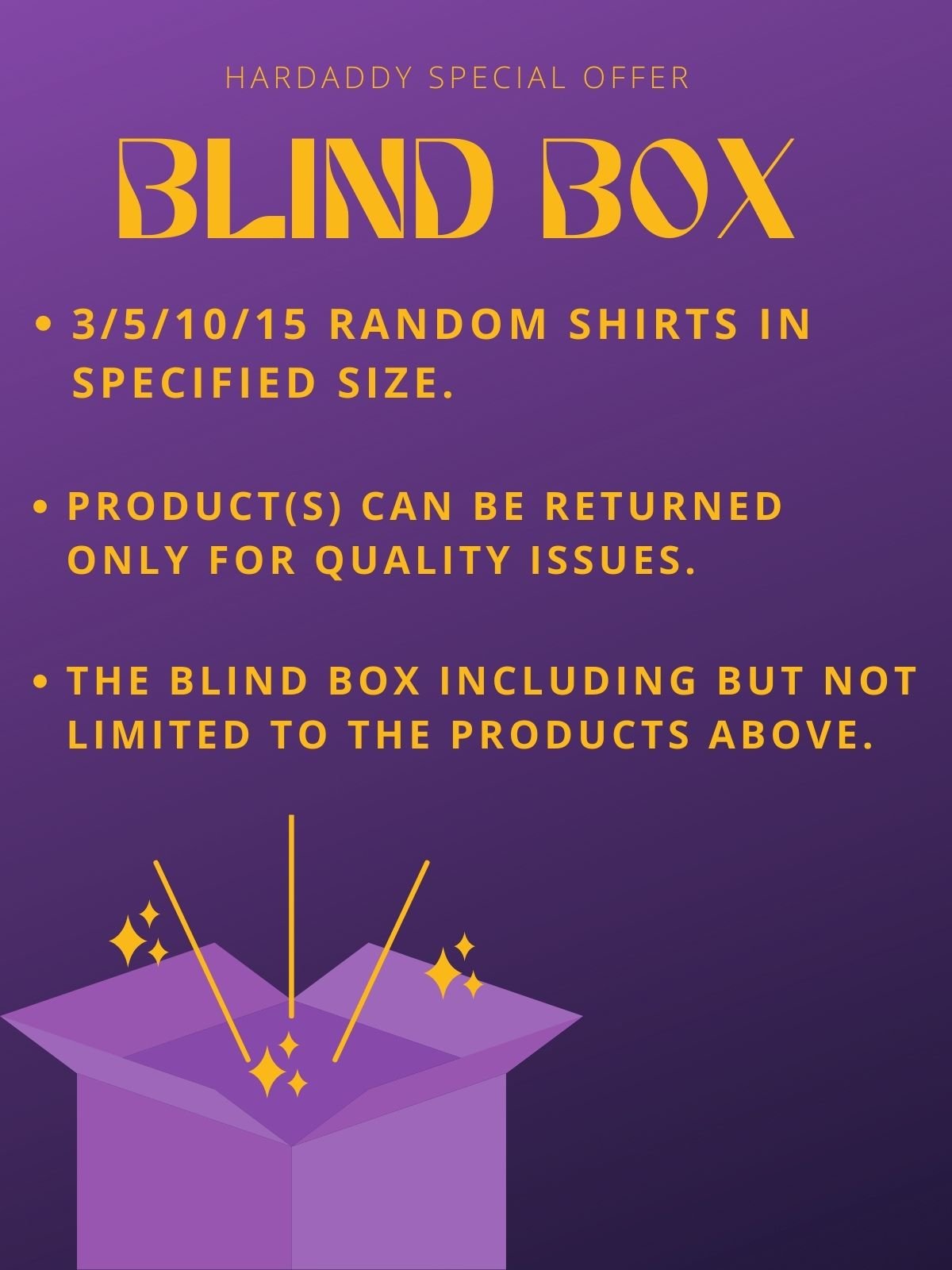 Hardaddy Men's Clothing Blind Box 99