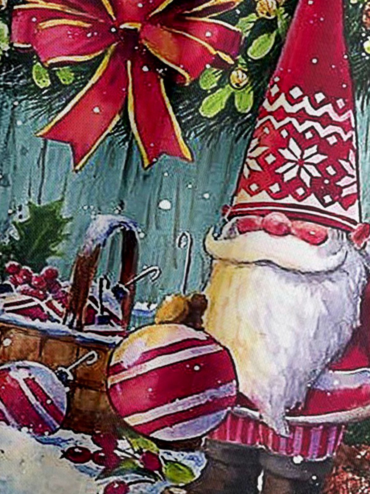 Gnome Santa Hoodie Sweatshirt