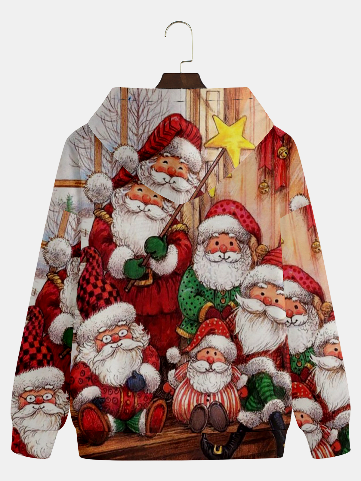 Santa Claus Hoodie Sweatshirt