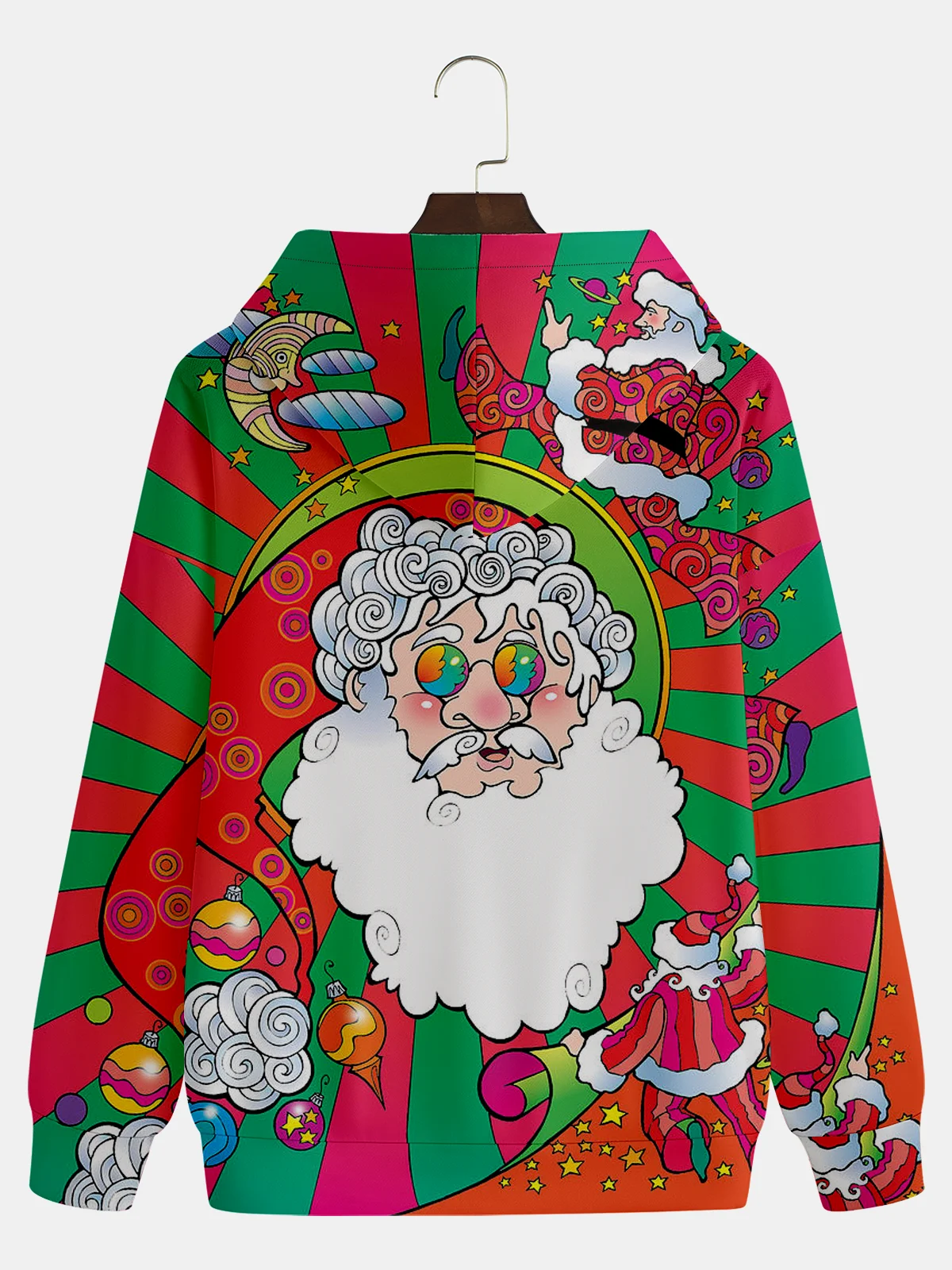 Santa Claus Hoodie Sweatshirt
