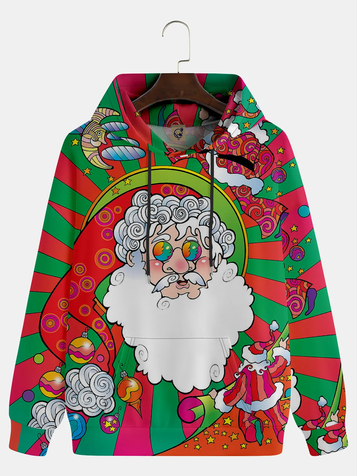 Santa Claus Hoodie Sweatshirt