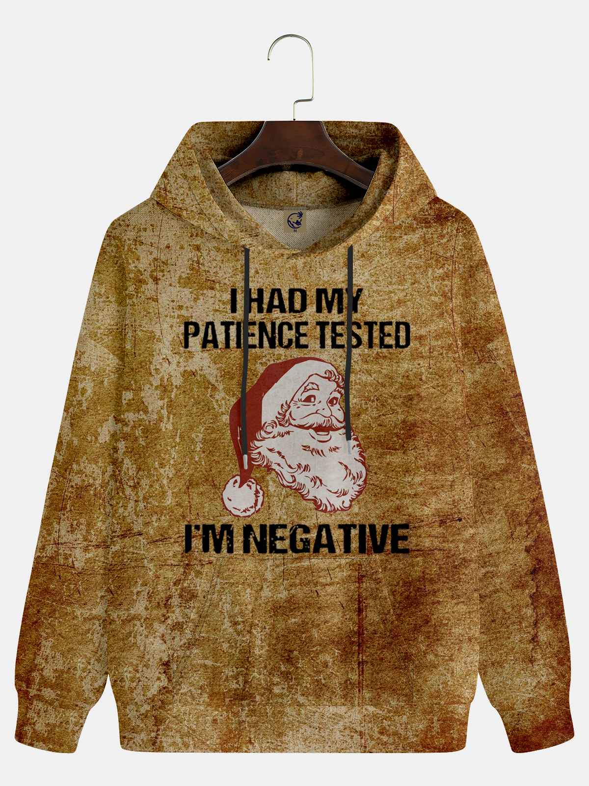 Santa Claus  Letters Hoodie Sweatshirt