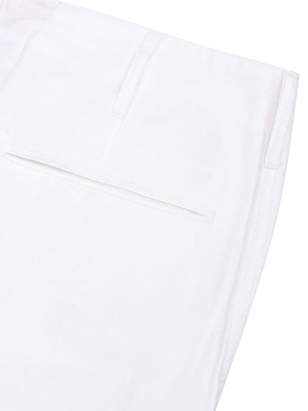 Cotton Straight Waist Straight Chino Pants