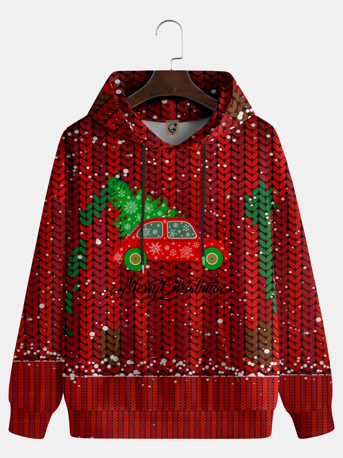 Christmas Car Hoodie Sweatshirt