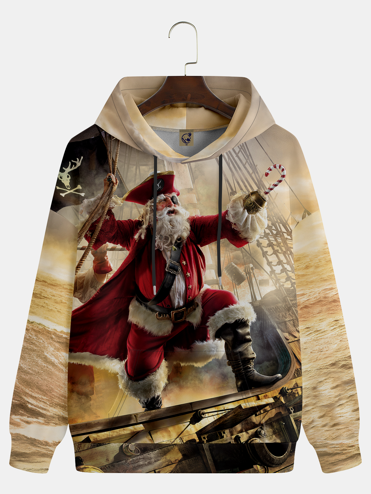 Santa Claus Hoodie Sweatshirt