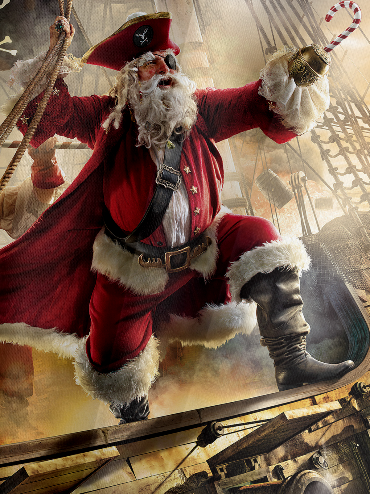 Santa Claus Hoodie Sweatshirt