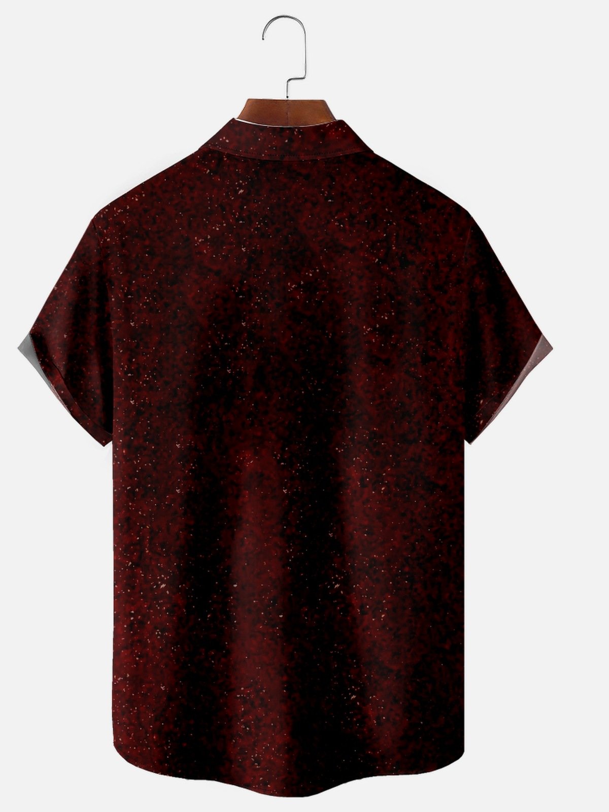 Christmas Snowman Chest Pocket Short Sleeve Shirt