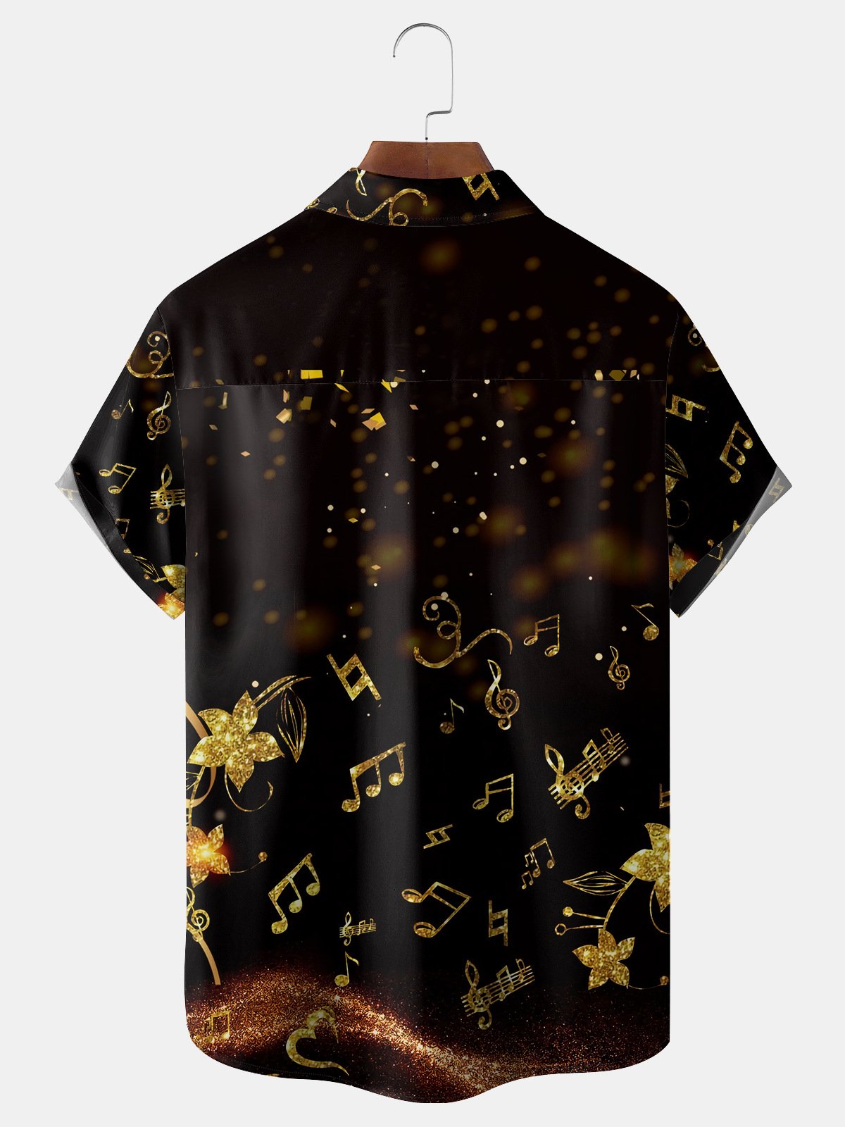 Music Chest Pocket Short Sleeve Shirt