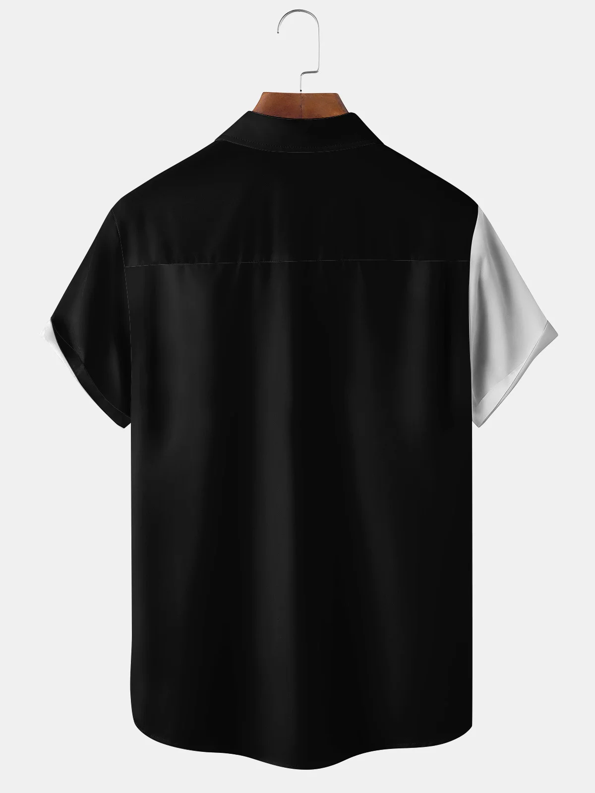 Music Bass Chest Pocket Short Sleeve Shirt