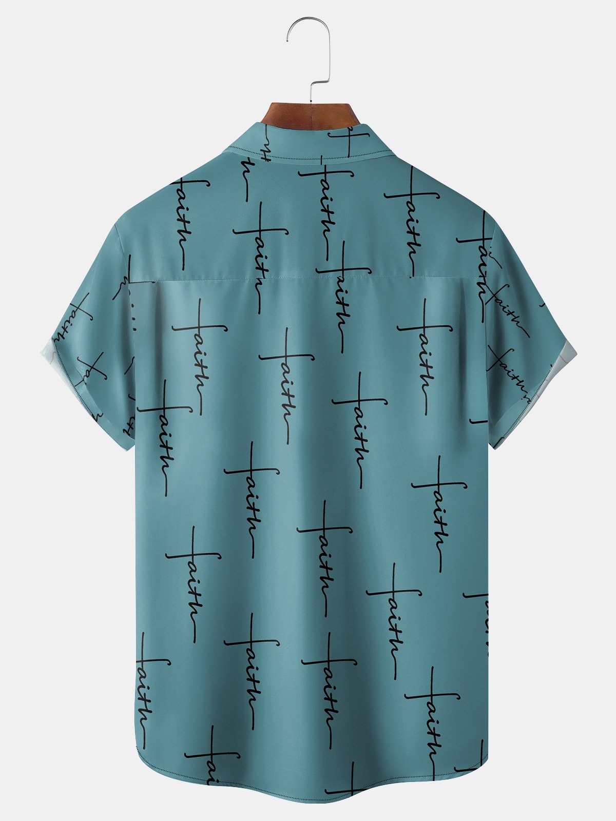 The Crucifix Chest Pocket Short Sleeve Shirt