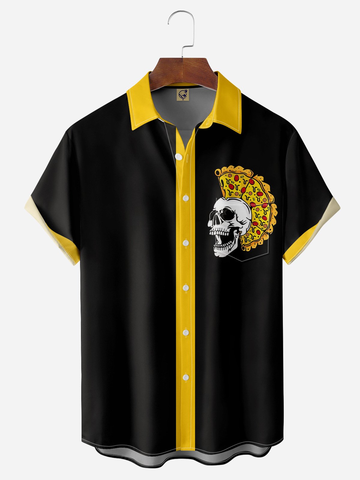 Cinco de Mayo Chest Pocket Short Sleeve Casual Shirt