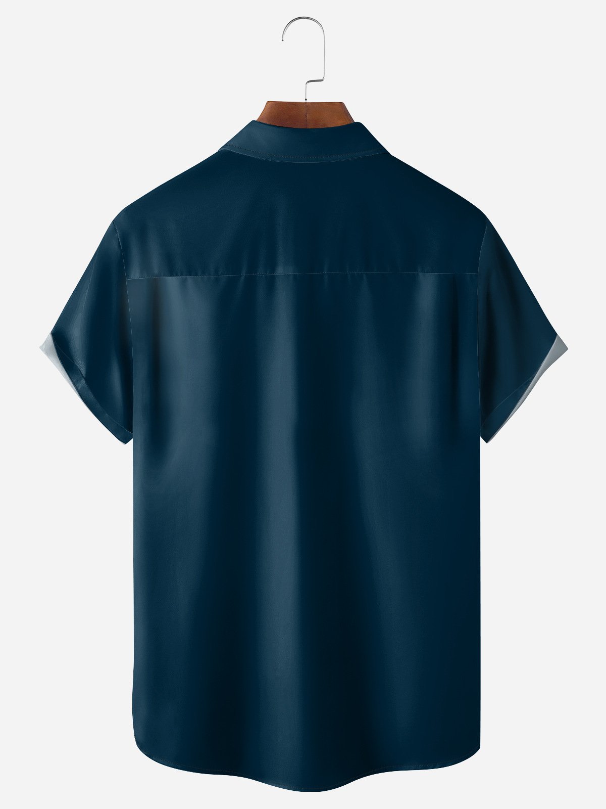 Coconut Tree Chest Pocket Short Sleeve Bowling Shirt