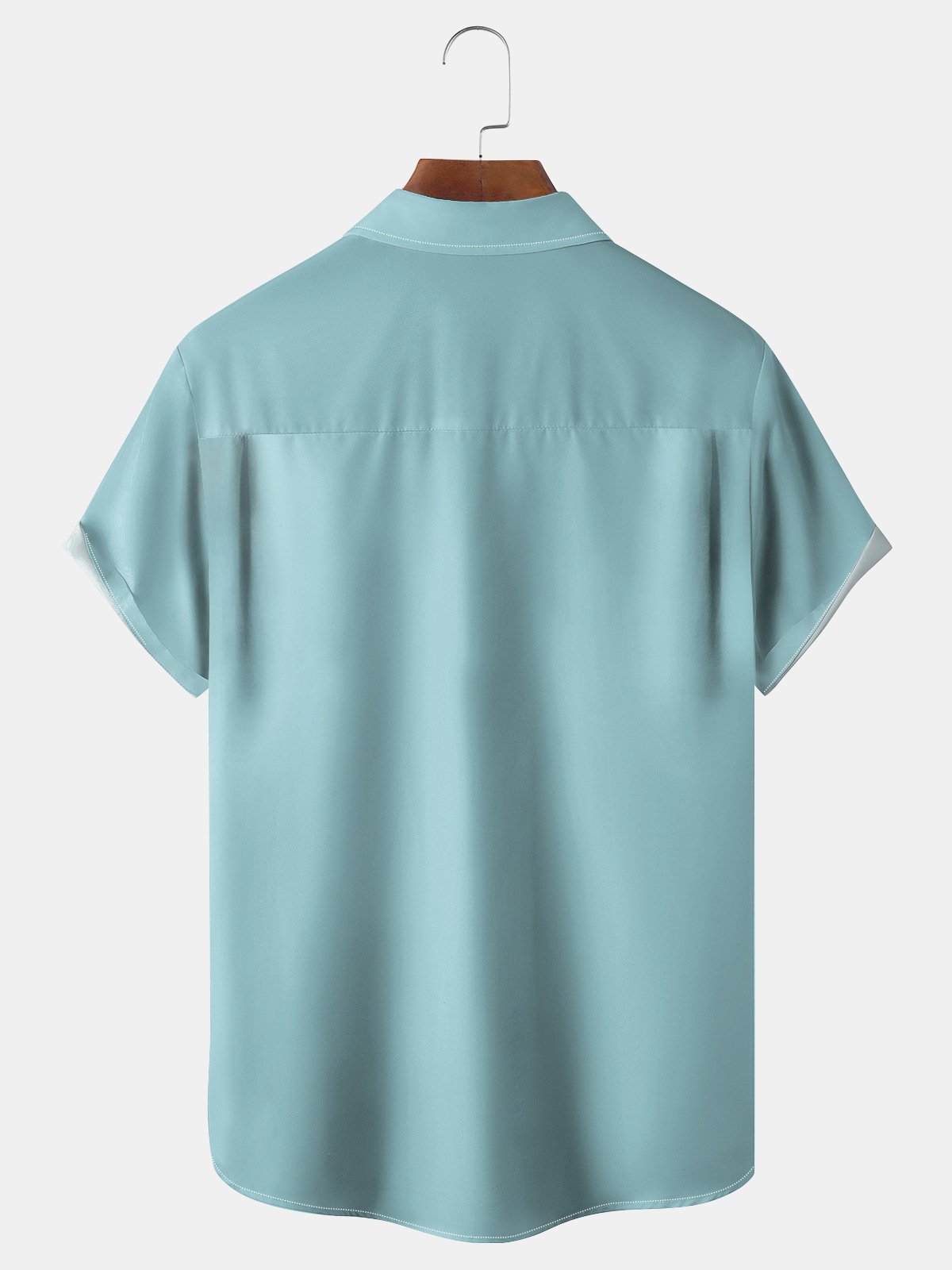 Parrots Chest Pocket Short Sleeve Bowling Shirt