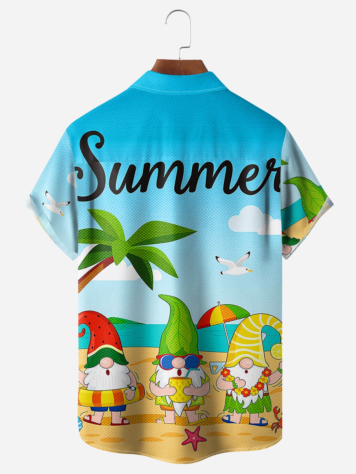 Midget Chest Pocket Short Sleeve Hawaiian Shirt