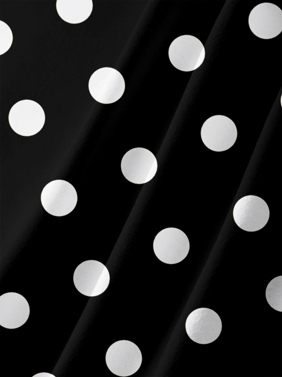 Polka Dots Chest Pocket Short Sleeve Casual Shirt